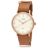 Timex Fairfield Quartz White Dial Unisex Watch Tw2p91200 - The Watches Men & Co