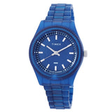Timex Legacy Ocean Solar Powered Blue Dial Men's Watch TW2W56200 - The Watches Men & Co