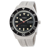Timex M79 Automatic Black Dial Watch TW2U78300V3 - The Watches Men & Co