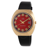 Timex Q 1972 Reissue Quartz Burgundy Dial Men's Watch TW2V25400 - The Watches Men & Co