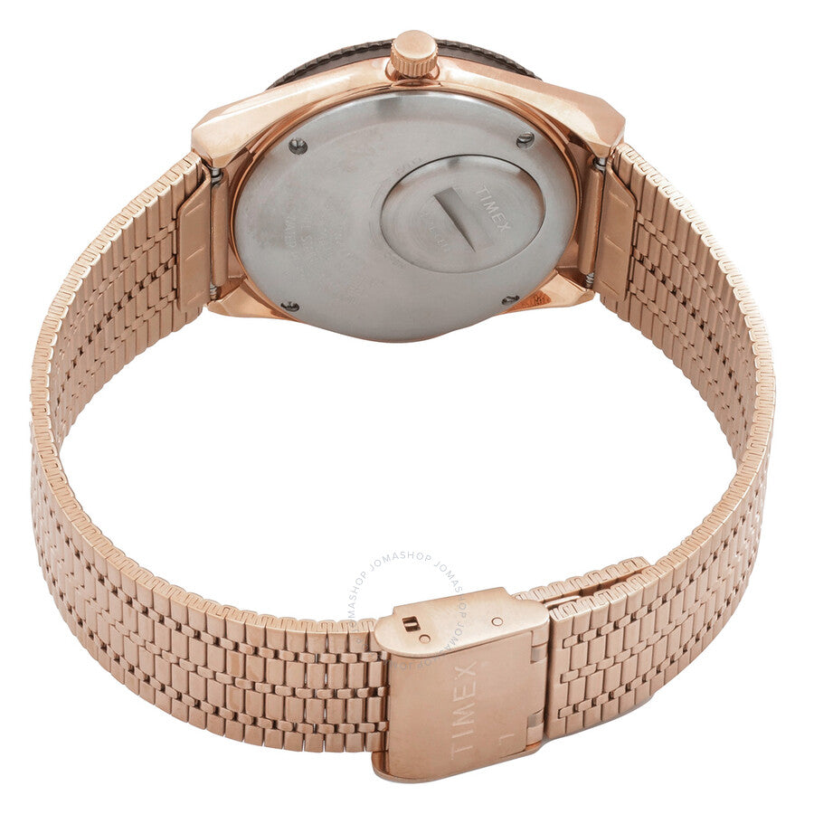 Timex Q Quartz Cream Dial Ladies Watch TW2U95700VQ - The Watches Men & Co #3