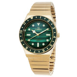 Timex Q Timex Quartz Green Malachite Dial Ladies Watch TW2V92200VQ - The Watches Men & Co