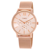 Timex Transcend Chronograph Quartz Ladies Watch TW2T74500BR - The Watches Men & Co