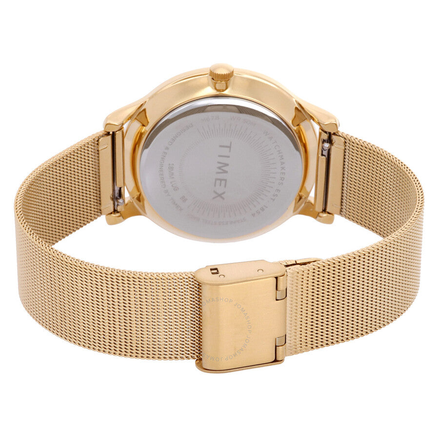 Timex Transcend Quartz Black Dial Ladies Watch TW2W19700 - The Watches Men & Co #3