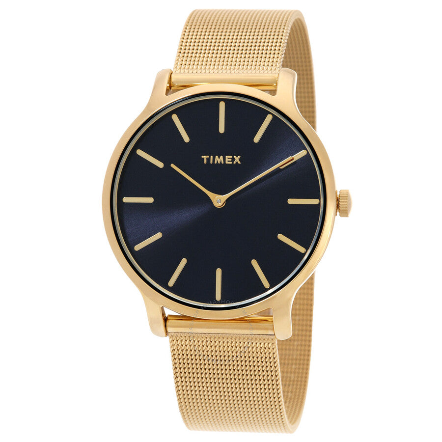 Timex Transcend Quartz Black Dial Ladies Watch TW2W19700 - The Watches Men & Co
