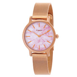 Timex Transcend Quartz Marble Dial Ladies Watch TW2T81000 - The Watches Men & Co