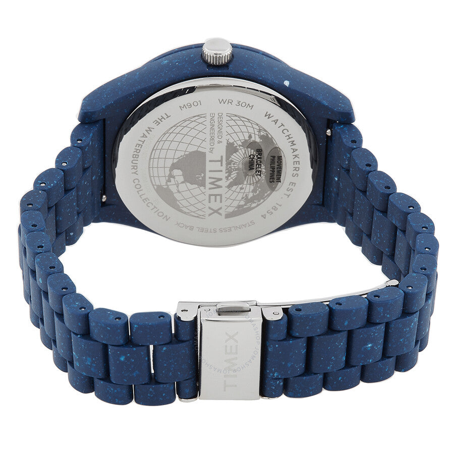 Timex Trend Quartz Blue Dial Ladies Watch TW2V37400 - The Watches Men & Co #3