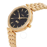 Timex UFC Jewel Quartz Crystal Black Dial Ladies Watch TW2V83100 - The Watches Men & Co #2