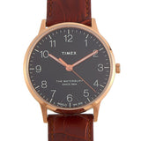 Timex Waterbury Classic Quartz Black Dial Men's Watch TW2R71400 - The Watches Men & Co
