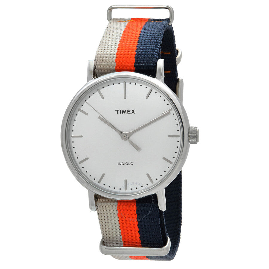 Timex Weekender Fairfield Quartz White Dial Ladies Watch TW2P98600 - The Watches Men & Co