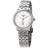 Tissot Carson Automatic Silver Dial Ladies Watch T122.207.11.031.00 - The Watches Men & Co