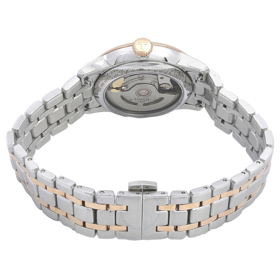 Tissot Chemin Des Tourelles Automatic Silver Dial Two-Tone Ladies Watch T1392072203800 - The Watches Men & Co #3