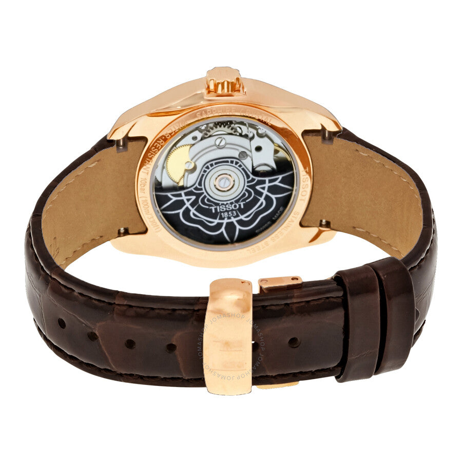 Tissot Couturier Automatic Silver Dial Ladies Watch T0352073603100 - The Watches Men & Co #3