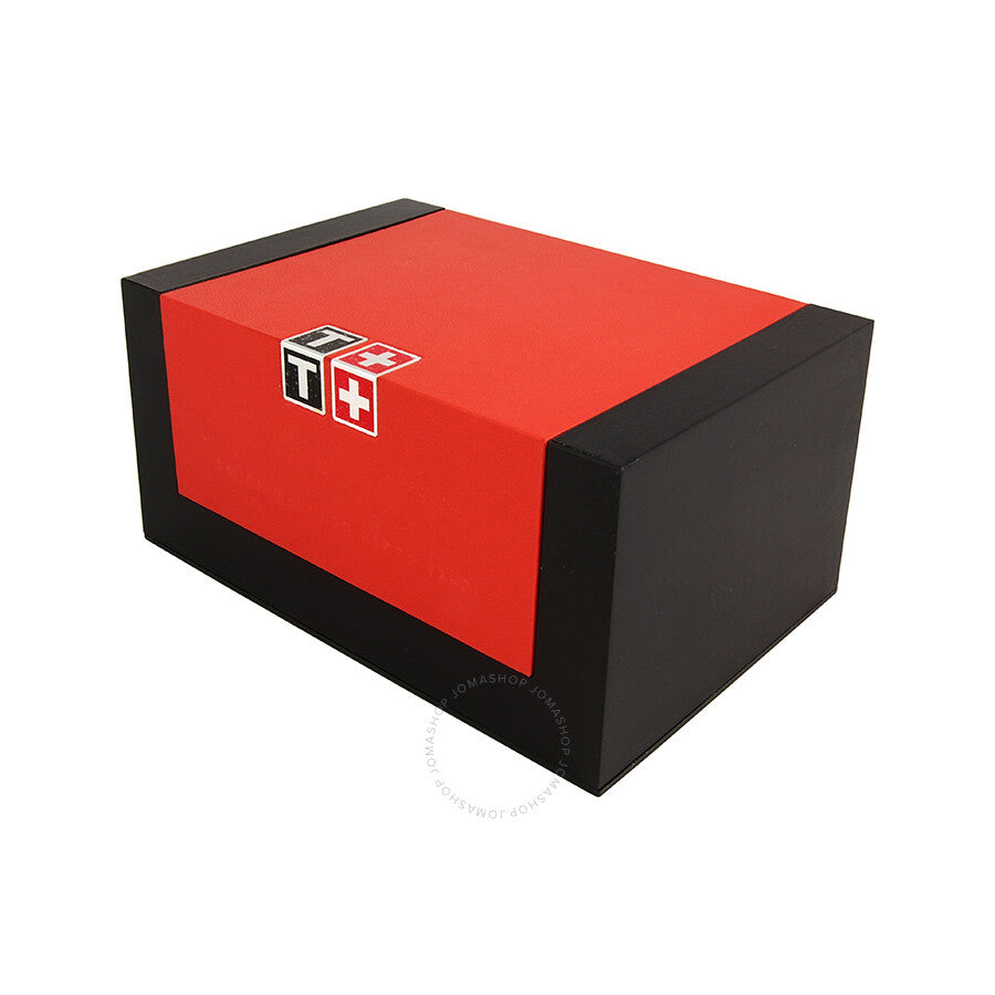 Tissot Couturier ladies watch original box with red lid and black base