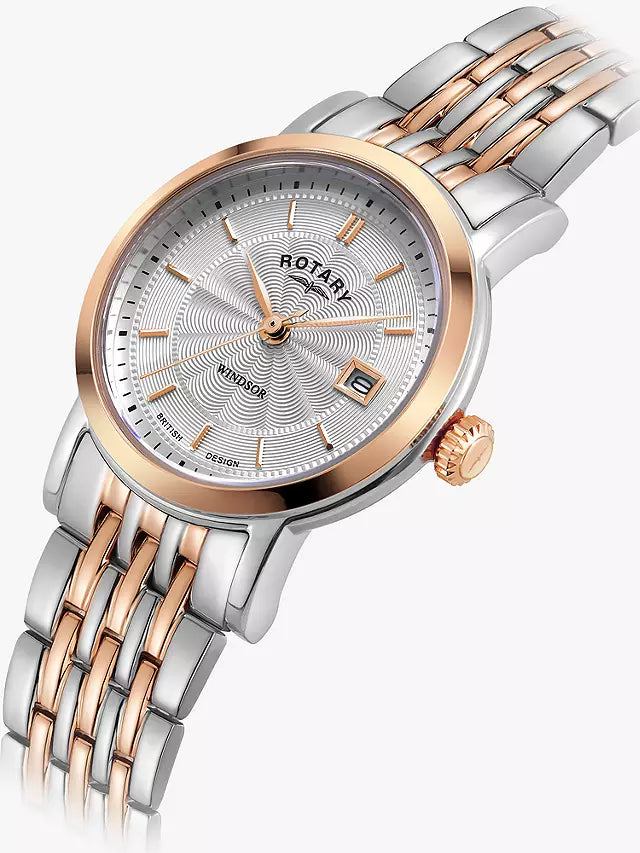 Tissot Le Locle Automatic women's watch from angled perspective displaying dial and strap