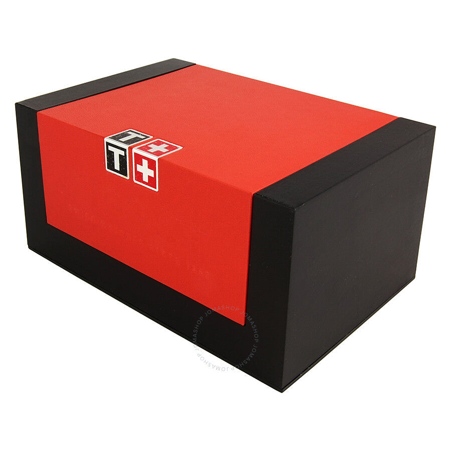 Tissot Quickster Soccer World Cup watch original packaging with red box and Tissot logo