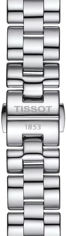 Tissot T-Wave steel bracelet with clasp and Tissot 1853 marking