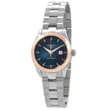 Tissot T-My Lady Automatic Diamond Graded Blue-Black Dial Ladies Watch T9300074104600 - The Watches Men & Co