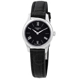 Tissot Tradition 5.5 Black Dial Ladies Watch T0630091605800 - The Watches Men & Co