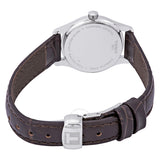 Tissot Tradition 5.5 White Dial Brown Leather Ladies Watch T063.009.16.018.00 - The Watches Men & Co #3