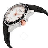 Tissot V8 Automatic Silver Dial Black Leather Men's Watch T1064072603100 - The Watches Men & Co #2