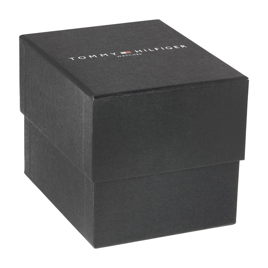 Tommy Hilfiger watch presentation box with brand text