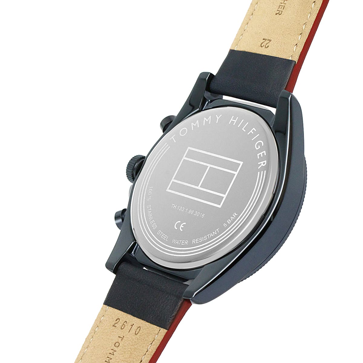 Tommy Hilfiger 1791839 watch caseback with engraved Tommy Hilfiger logo