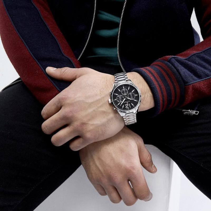 Tommy Hilfiger Gavin Chronograph Black Dial Men's Watch 1791469 - The Watches Men & Co #3