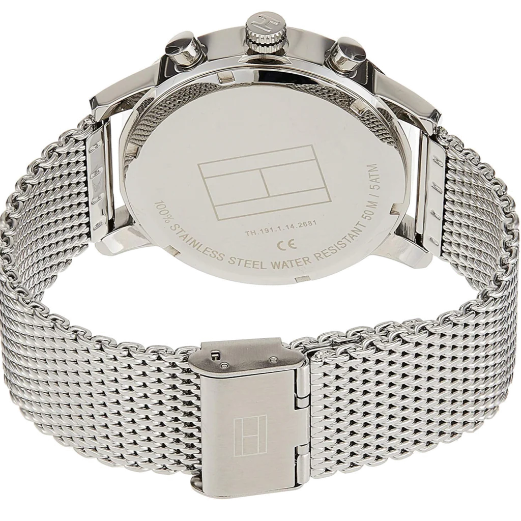 Tommy Hilfiger Gray Dial Silver Men's Watch 1790877