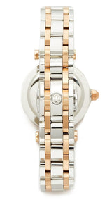 Tory Burch Classic T Watch Two Tone Rose Gold Silver Women's Watch TBW9011 - Image 3