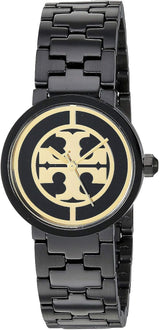 Tory Burch Reva Black Stainless Steel Women's Watch TBW4038 - Image 3