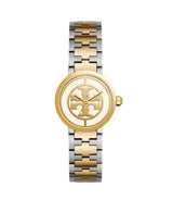 Tory Burch The Reva Dual Tone Stainless Steel Strap Women's Watch TBW4016 - Image 1
