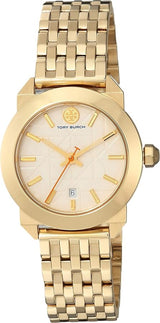 Tory Burch Whitney Ivory Dial Gold-tone Stainless Steel Women's Watch TBW8000 - Image 1