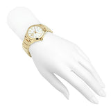 Tory Burch Yellow Gold Collins White Dial Watch Women’s Watch TBW1300 - Women’s Watches