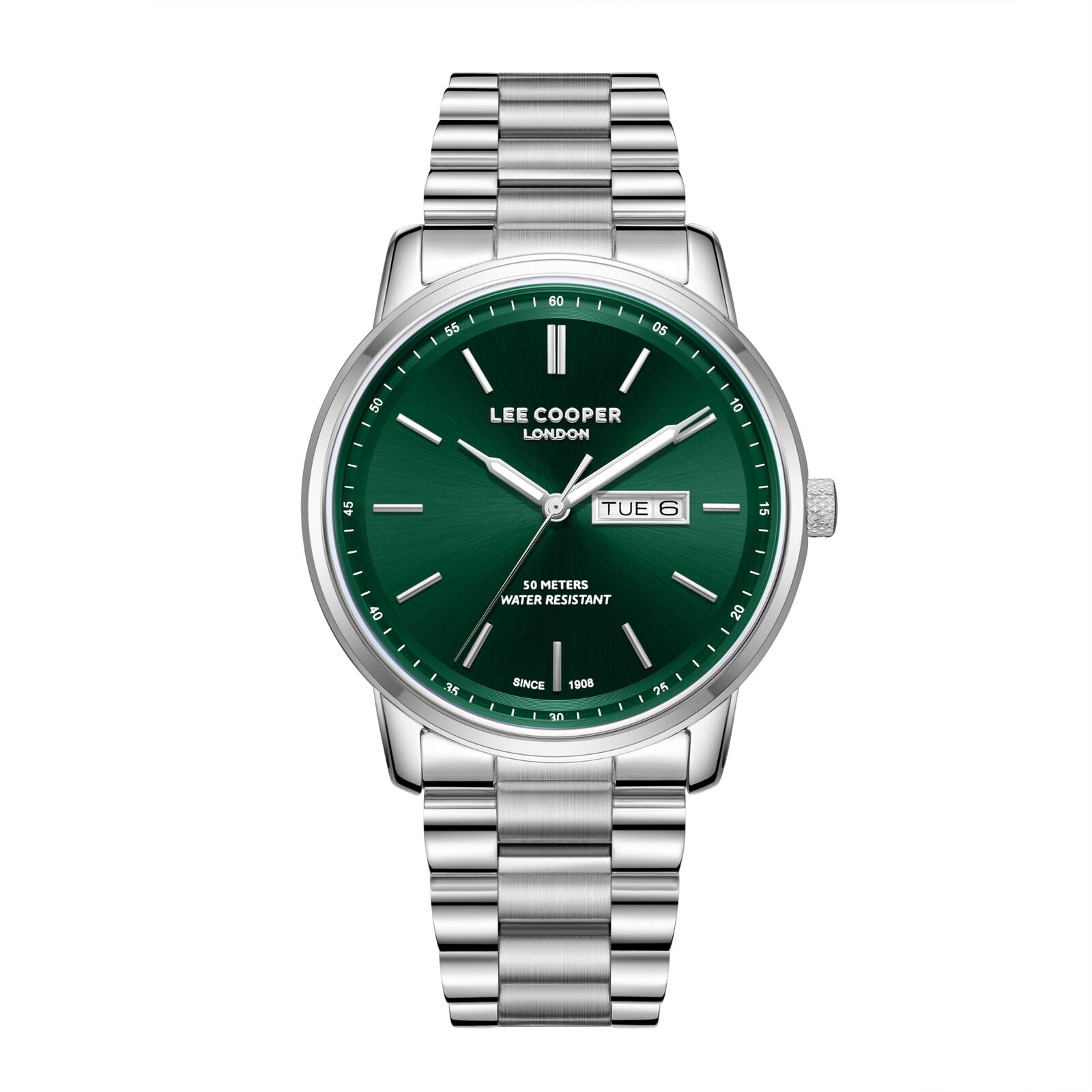 Lee Cooper Silver Men's Watch LC08236.370 LC08236.370 - Image 1