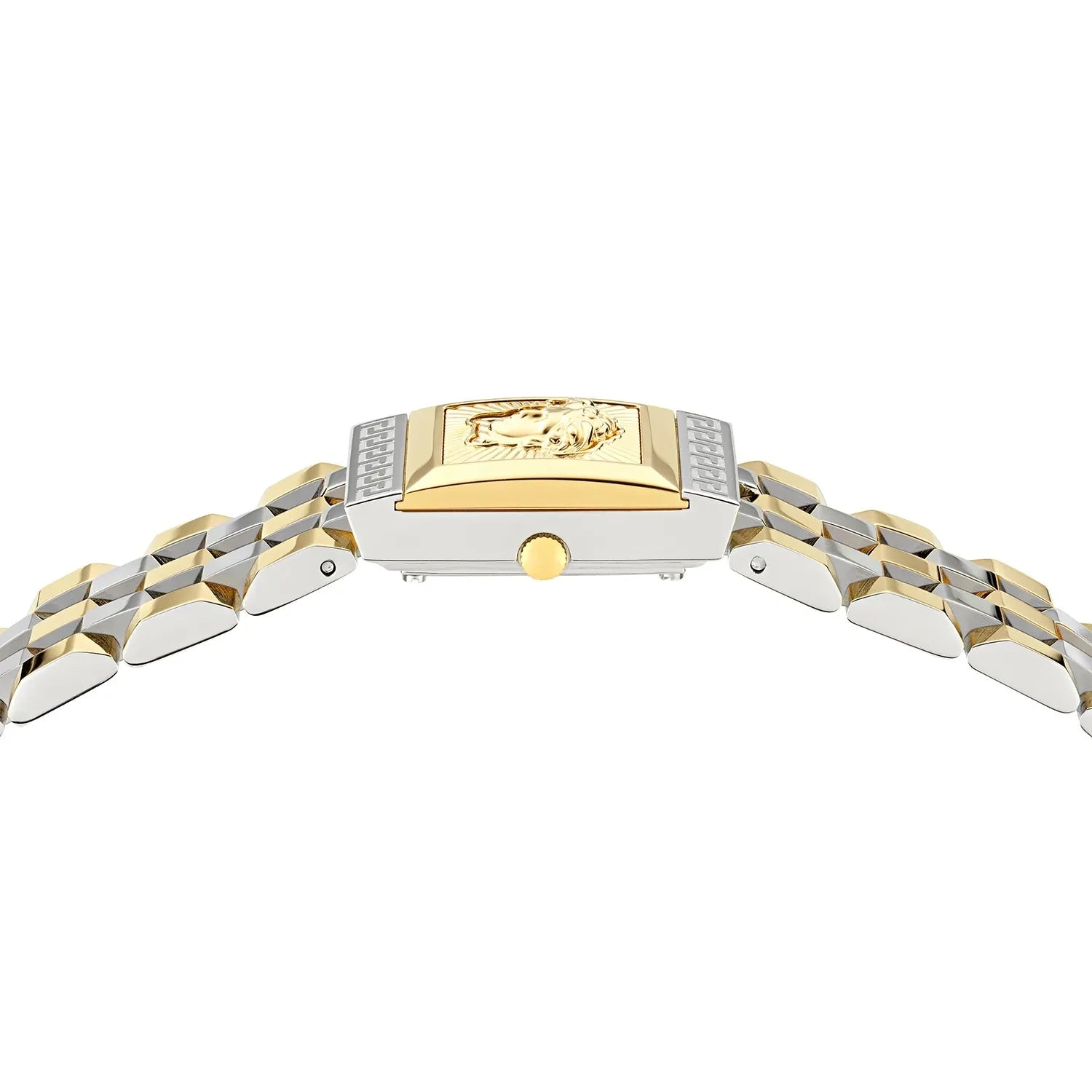 Versace Reveal Green Sunray Dial Two-Tone Bracelet Watch - VE0C00125