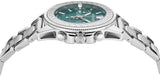 Versace Greca Action Chronograph Quartz Green Dial Silver Steel Strap Watch for Men - VE3J00422 VE3J00422 - Image 2