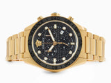 Versace Greca Dome Chronograph Black Dial Gold Steel Strap Watch for Men - VE6K00523 VE6K00523 - Image 4