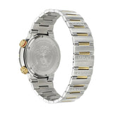 Versace Greca Logo Diver Quartz Black Dial Two Tone Steel Strap Watch for Men - VE8G00424 VE8G00424 - Image 4