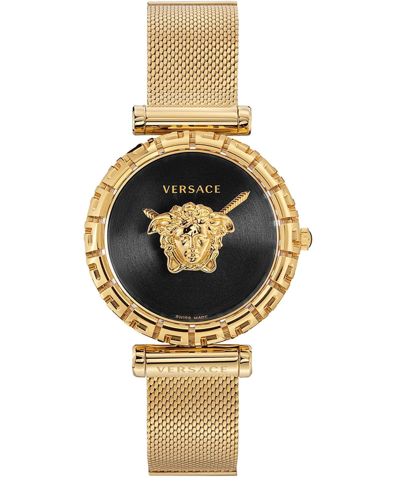 Versace Palazzo Empire Greca Quartz Black Dial Ladies Watch VEDV00519 - Watch