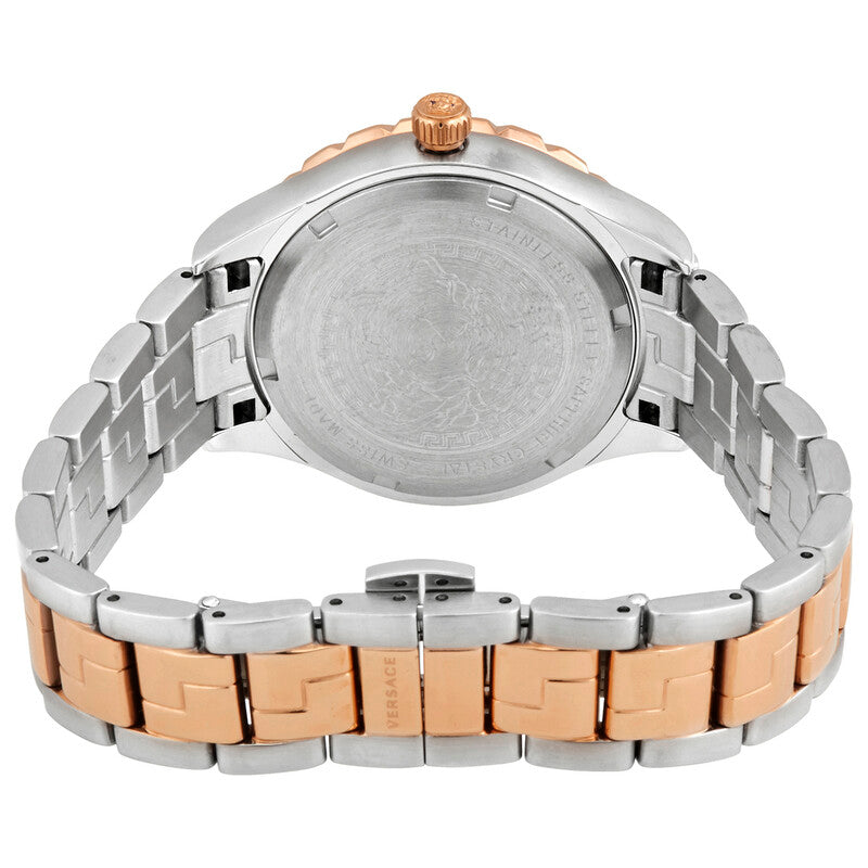 Versace Quartz Green Dial Ladies Watch V1205 0016