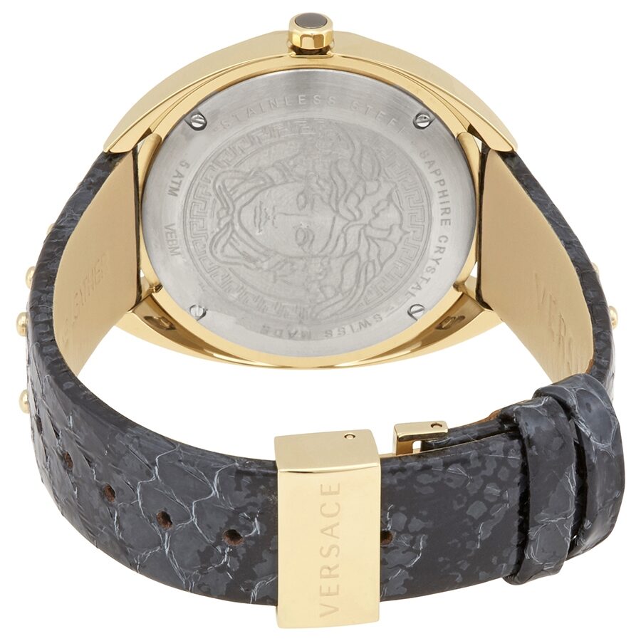Versace Shadov Quartz Champagne Dial Ladies Watch VEBM00318 - The Watches Men & CO #3