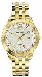 Versace Univers Quartz White Dial Gold Steel Strap Watch for Men - VEBK00518 VEBK00518 - Image 2