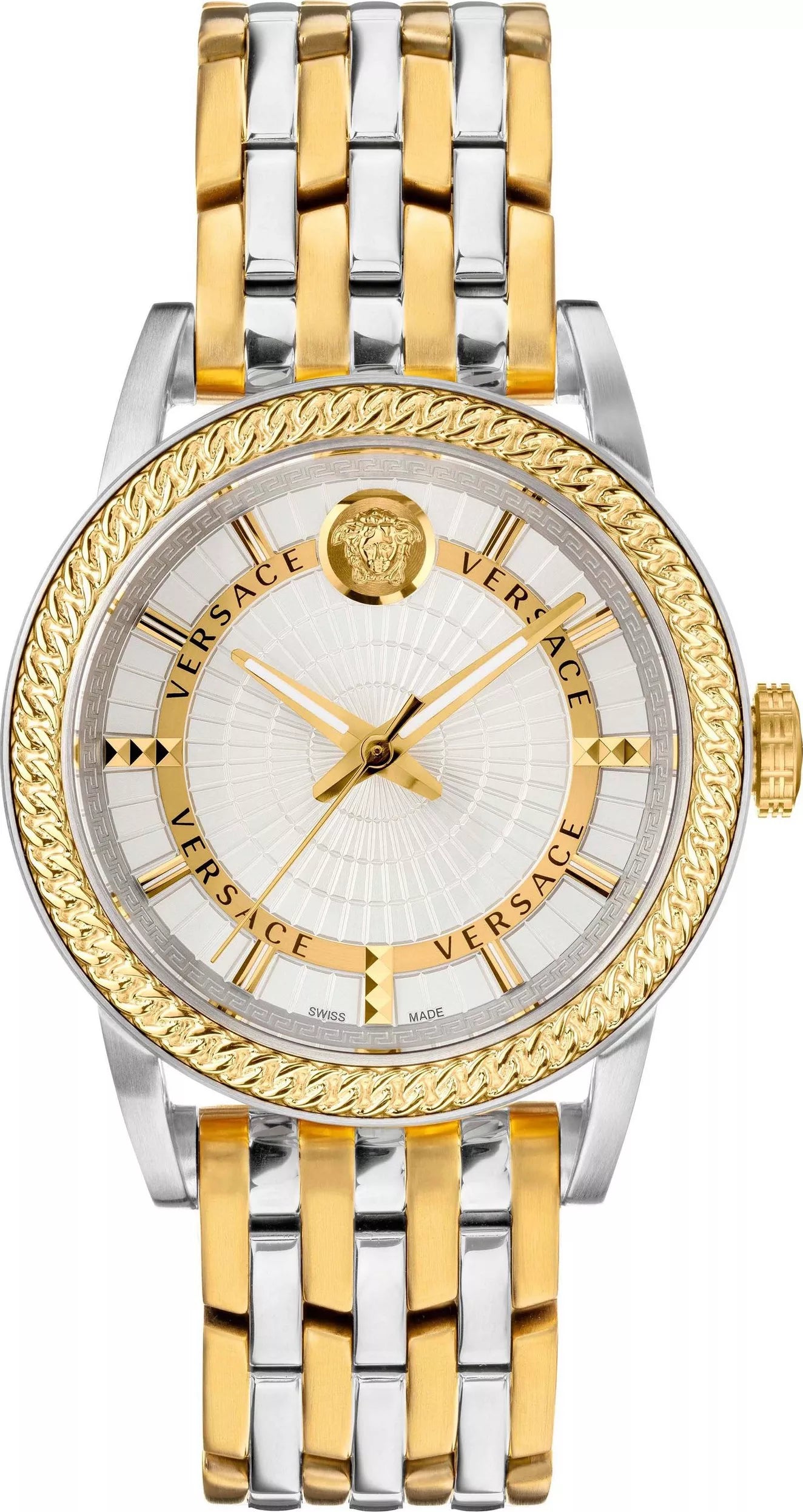 Versace V-Eternal Two-Tone Unisex Watch VEPO00620 - Watch