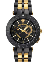 Versace V-Racer Two-Tone Chronograph Men's Watch VEBV00619 - The Watches Men & CO