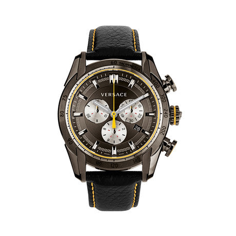 Versace V-Ray Chronograph Grey Dial Men's Watch VDB020014 - The Watches Men & CO