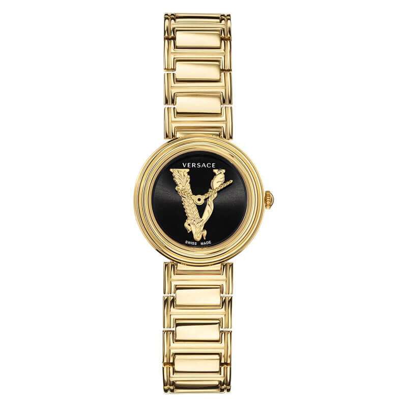 Versace Virtus Mini Gold Women's Watch VET300121 - The Watches Men & CO