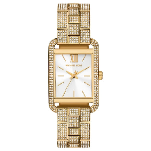 Michael Kors Monroe Pavé Gold-Tone Watch in GOLD - MK01113