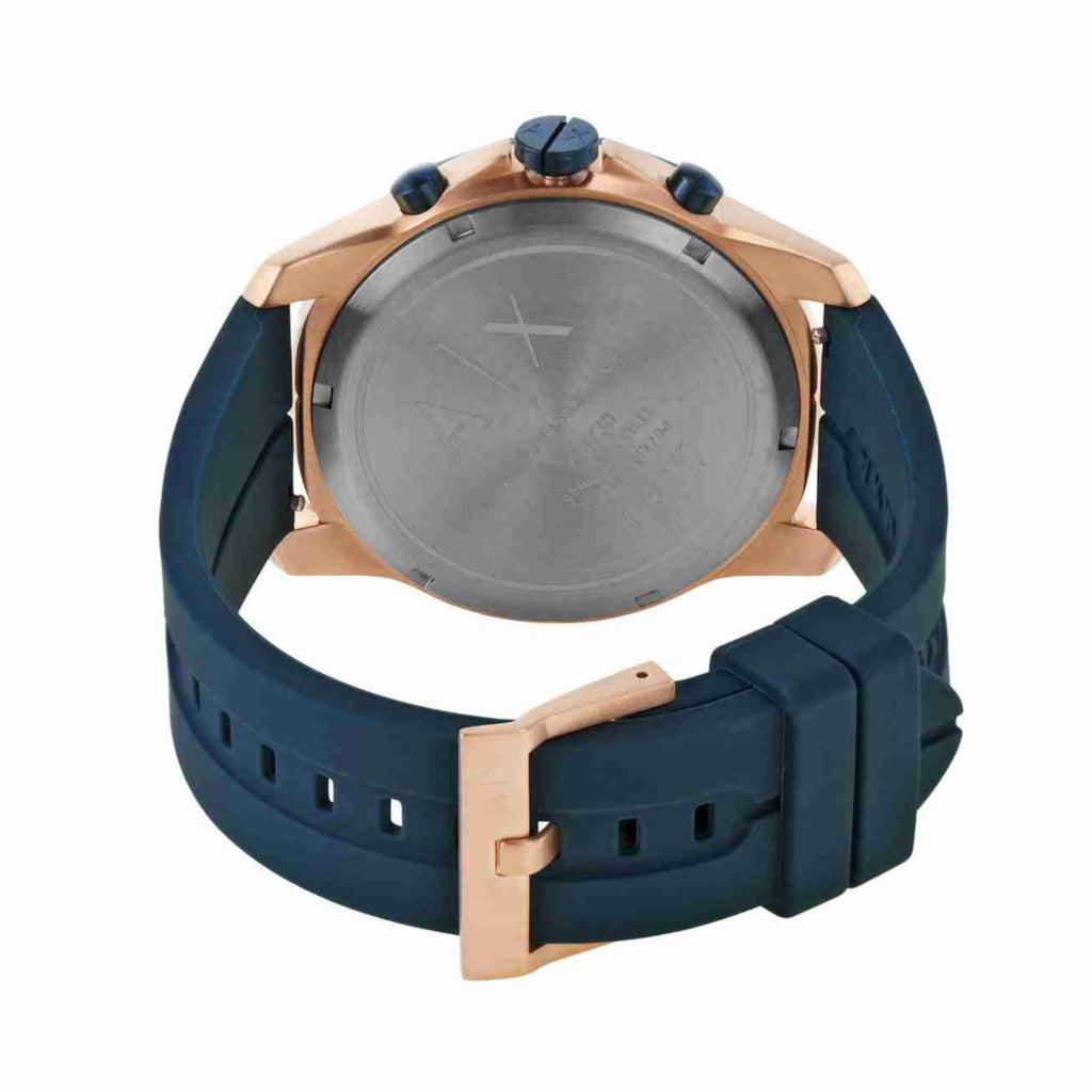 Armani Exchange Hampton Chronograph Silicone Men's Watch - AX1730