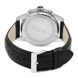 Hugo Boss Jet Chronograph Black Leather Men's Watch 1513283 - The Watches Men & CO #4